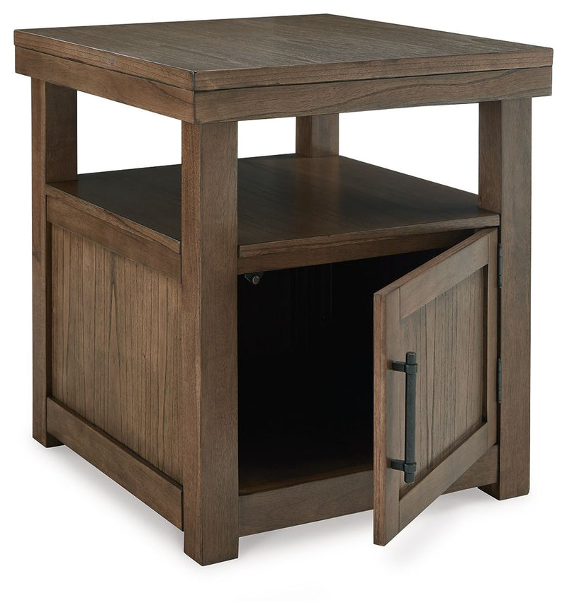 Boardernest - Brown - Rectangular End Table.