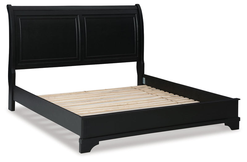 Chylanta - Sleigh Bed