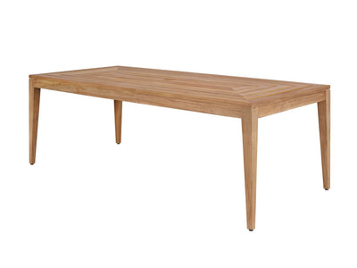 Coastal Living Outdoor - Chesapeake Rectangular Dining Table  - Light Brown.