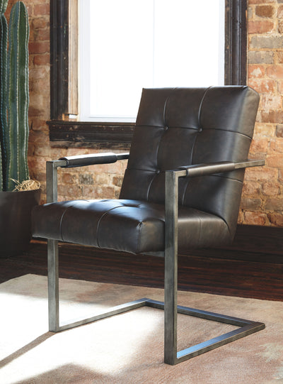 Starmore - Black - Home Office Desk Chair (Set of 2).