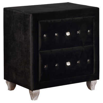 Deanna - 2-drawer Rectangular Nightstand - Grand Furniture GA