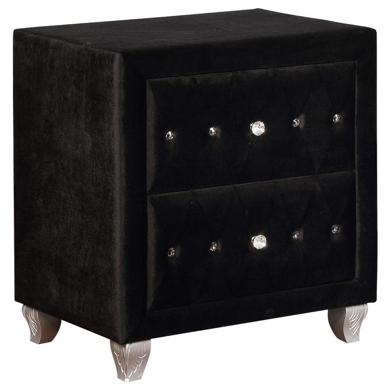 Deanna - 2-drawer Rectangular Nightstand - Grand Furniture GA