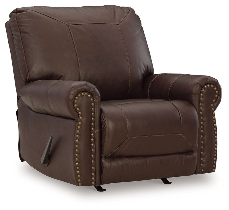 Colleton - Dark Brown - Rocker Recliner.