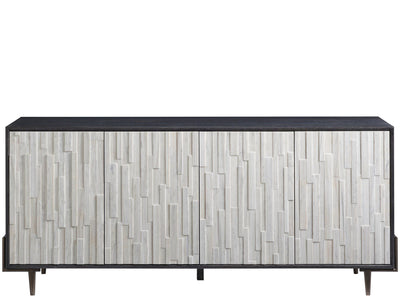 Curated - Oslo Entertainment Console - Dark Gray.