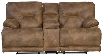 Voyager - Lay Flat Console Reclining Loveseat