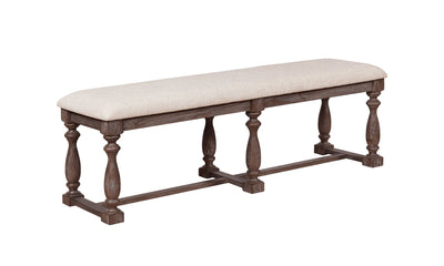 Regent - Bench - Charcoal Black.