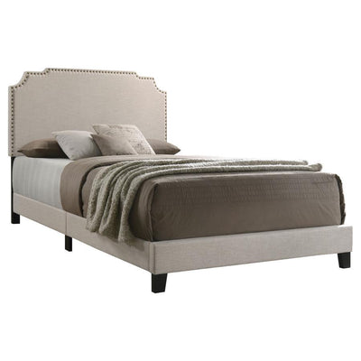 Tamarac - Upholstered Nailhead Bed - Grand Furniture GA