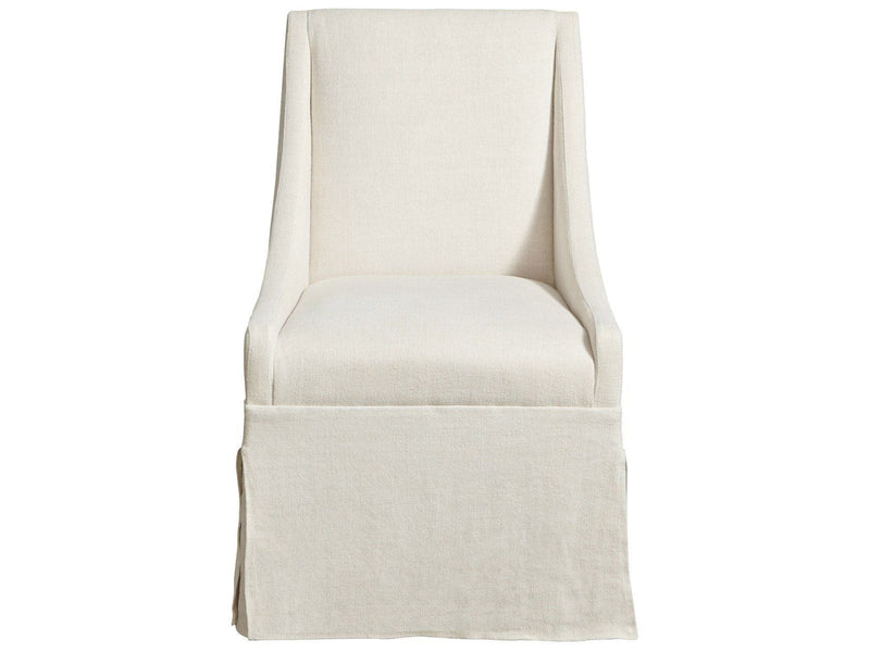 Modern - Townsend Castered Dining Chair - White