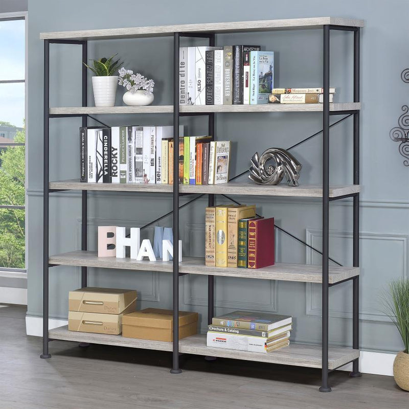 Analiese - 4-shelf Open Bookcase - Grand Furniture GA