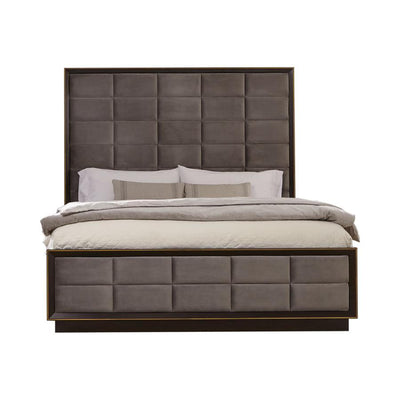 Durango - Upholstered Bed Peppercorn.