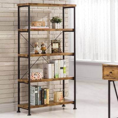 Analiese - 4-shelf Bookcase - Grand Furniture GA