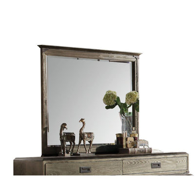 Athouman - Mirror - Weathered Oak - Grand Furniture GA