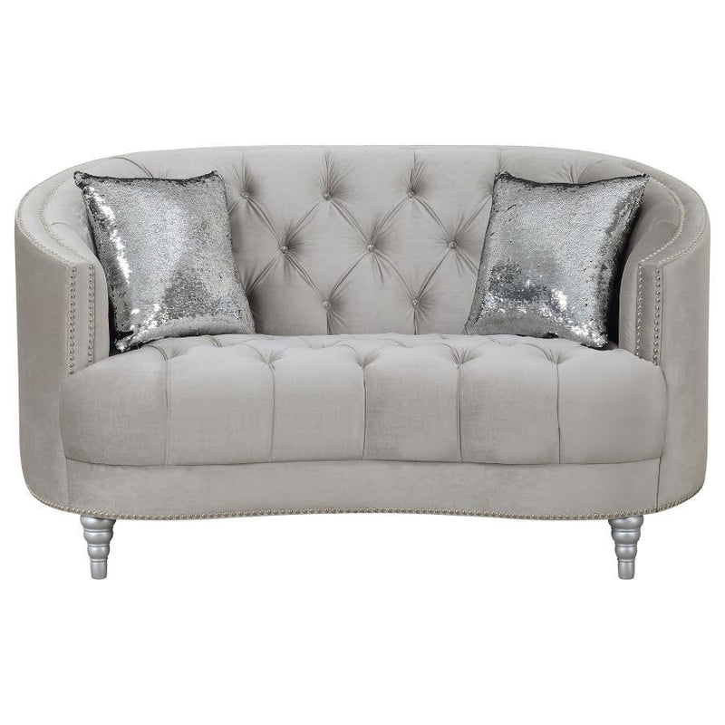 Avonlea - Upholstered Sloped Arm Loveseat - Grand Furniture GA