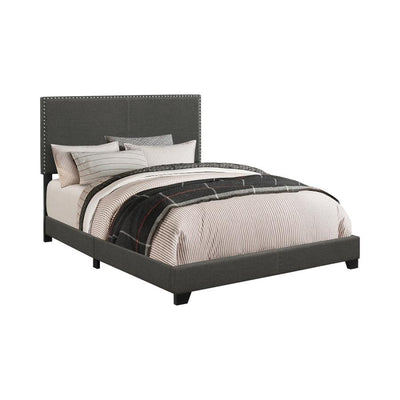 Boyd - Upholstered Bed with Nailhead Trim - Grand Furniture GA