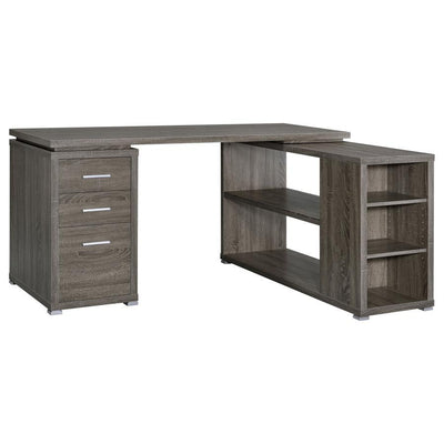 Yvette - L-shape Office Desk - Grand Furniture GA