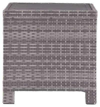 Salem - Gray - Square End Table.