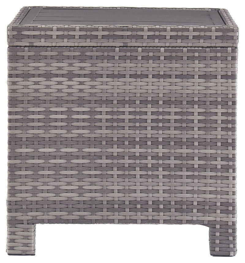 Salem - Gray - Square End Table.