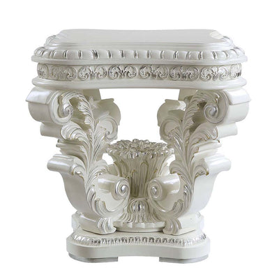 Vanaheim - End Table - Antique White Finish - Grand Furniture GA