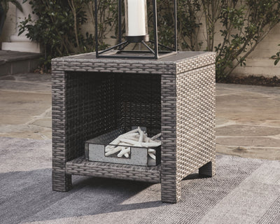 Salem - Gray - Square End Table.