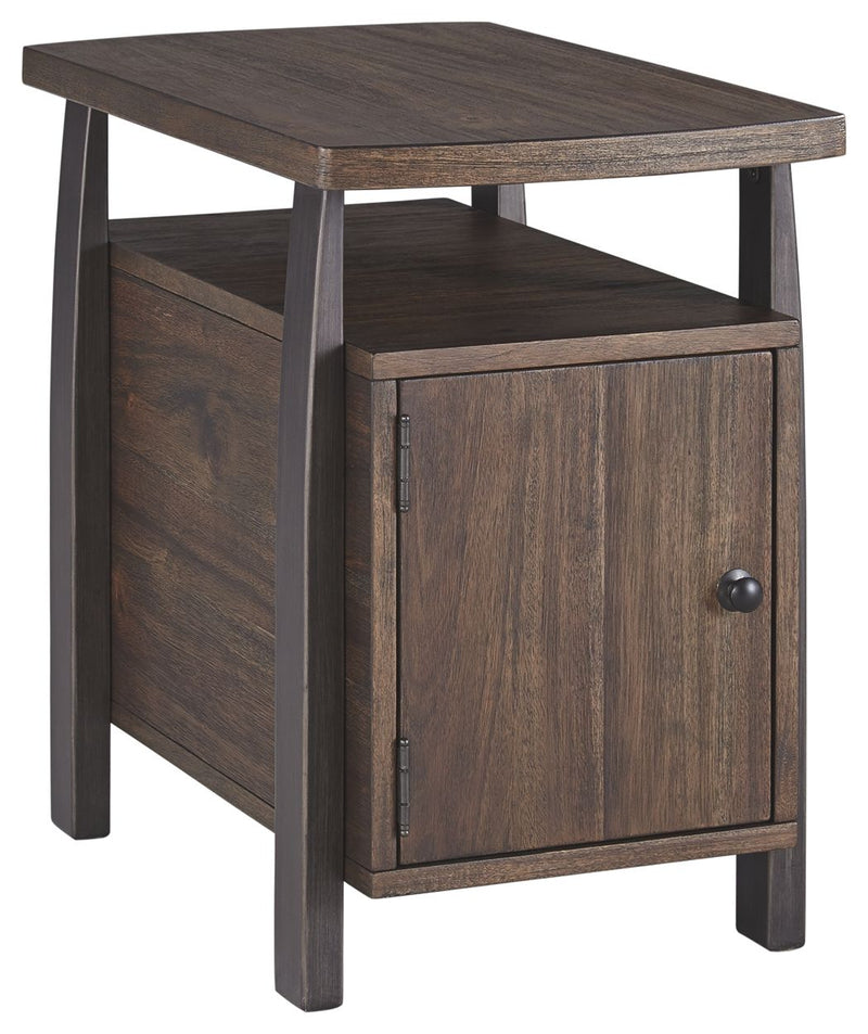 Vailbry - Brown - Chair Side End Table.