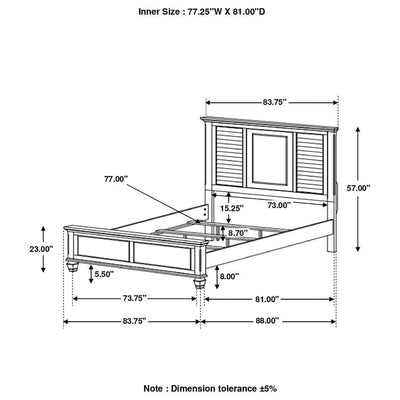 Franco - Panel Bed - Panel Beds - Grand Furniture GA