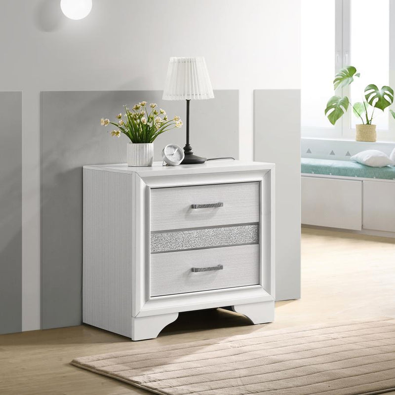 Miranda - 2-drawer Nightstand Tray