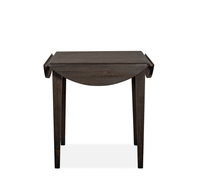 Westley Falls - Drop Leaf Dining Table - Graphite.