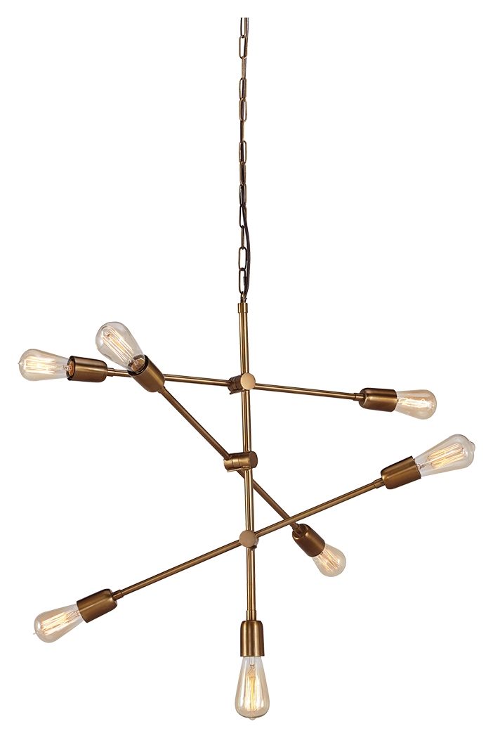 Nastalya - Gold Finish - Metal Pendant Light