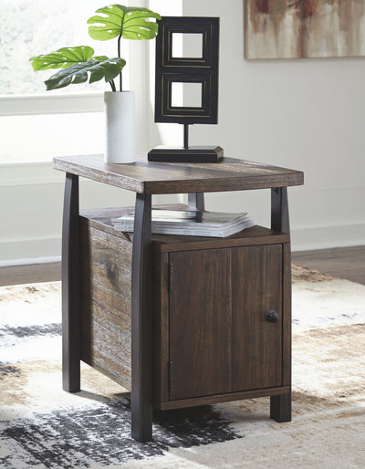 Vailbry - Brown - Chair Side End Table.