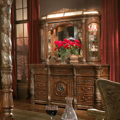 Villa Valencia - Dresser with Mirror & Lighting Box.