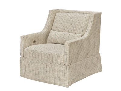 Hudson Skirted Recliner Special Order - Beige.