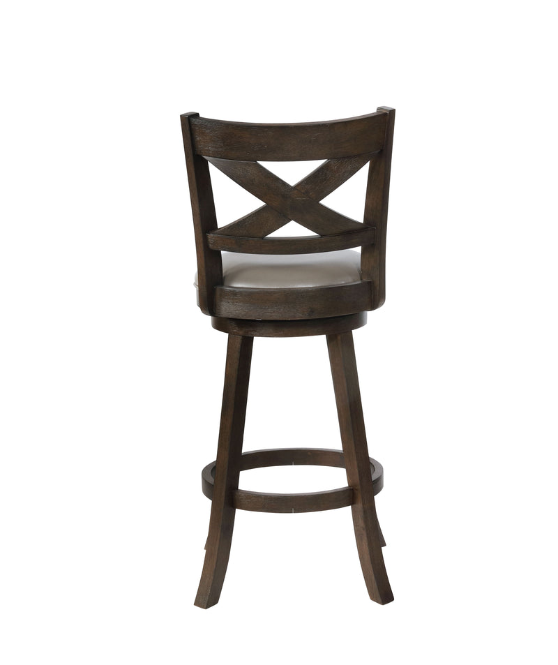 Kipper - Swivel Bar Stool (Set of 2) - Gray