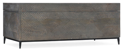 Commerce And Market - Carved Chest Cocktail Table.