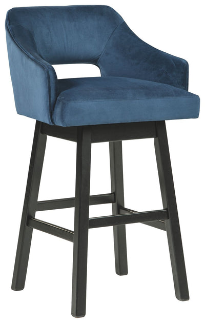 Tallenger - Upholstered Swivel Barstool (Set of 2)