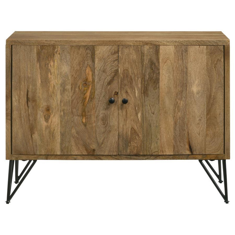 Eileen - Rectangular 2-Door Accent Cabinet - Natural.