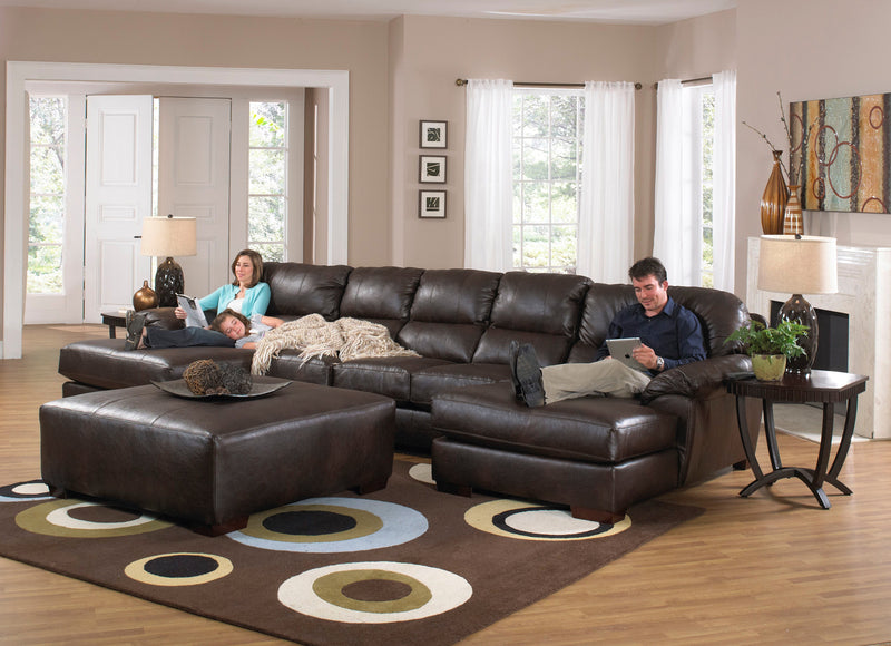 Lawson Modular Sectional - Storage Console With Cupholders - Godiva - 33"
