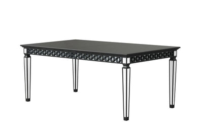 Varian II - Dining Table - Black & Sliver Finish - Grand Furniture GA