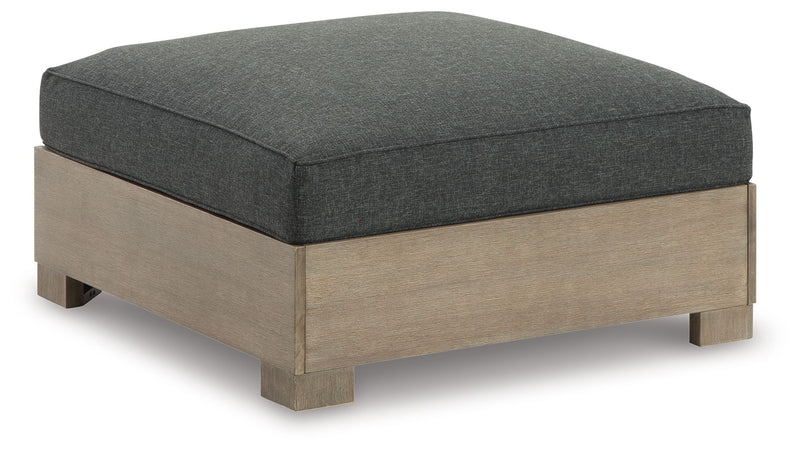 Citrine Park - Brown - Ottoman With Cushion.