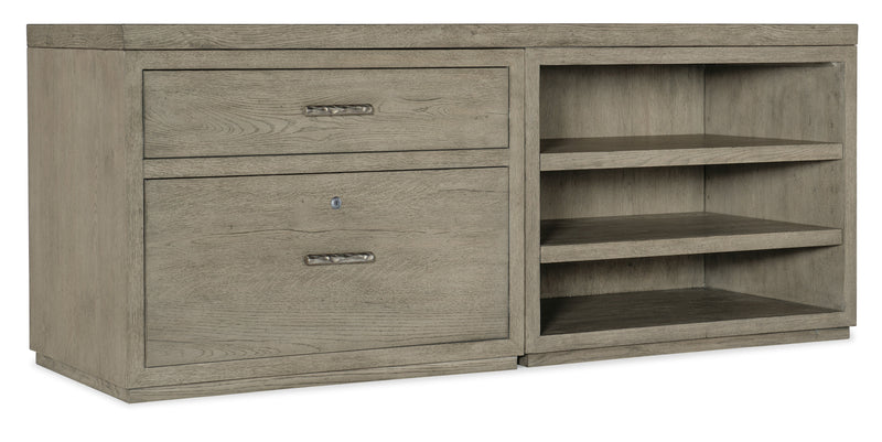 Linville Falls - Credenza - 72" Top - Lateral File And Open