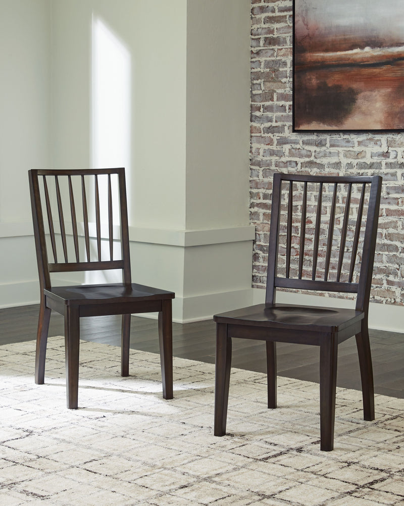 Charterton - Brown - Dining Room Side Chair (Set of 2).