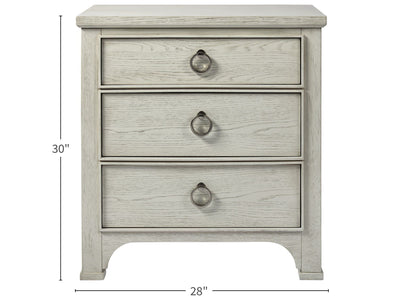 Escape - Nightstand - Pearl Silver.