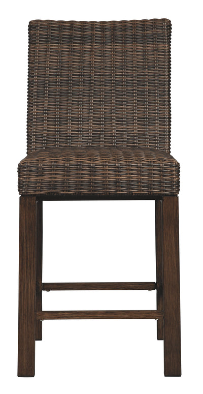 Paradise - Medium Brown - Barstool (Set of 2)