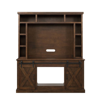 Aksel - Entertainment Center - Walnut - Grand Furniture GA