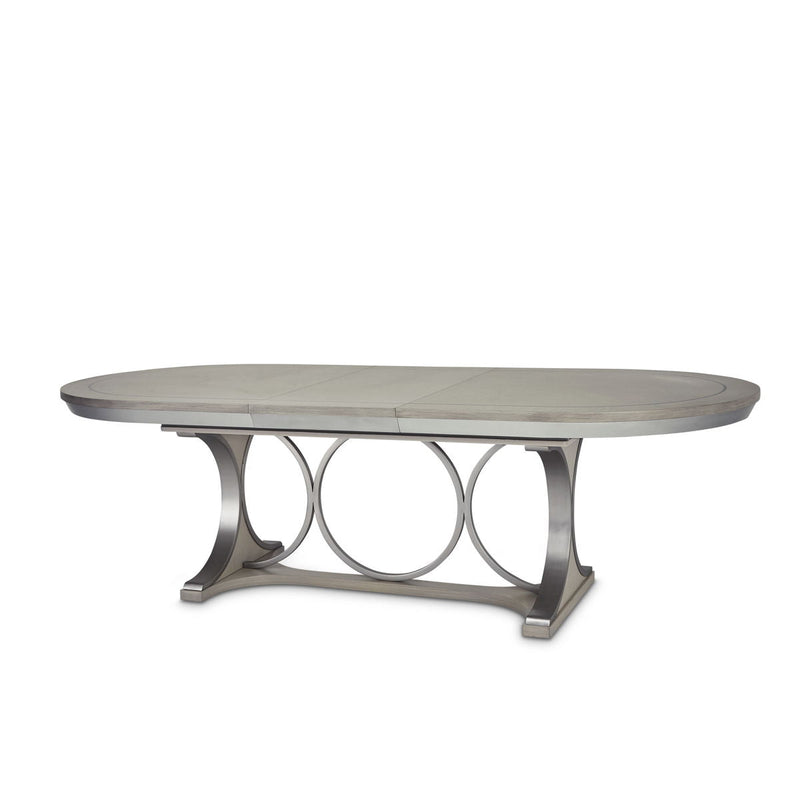 Eclipse - Oval Dining Table - Moonlight Gray.