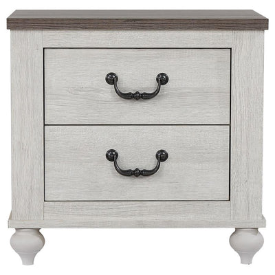 Stillwood - 2-Drawer Nightstand - Vintage Linen.