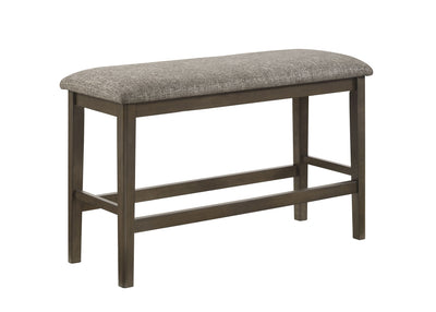 Ember - Counter Height Bench - Dark Gray.