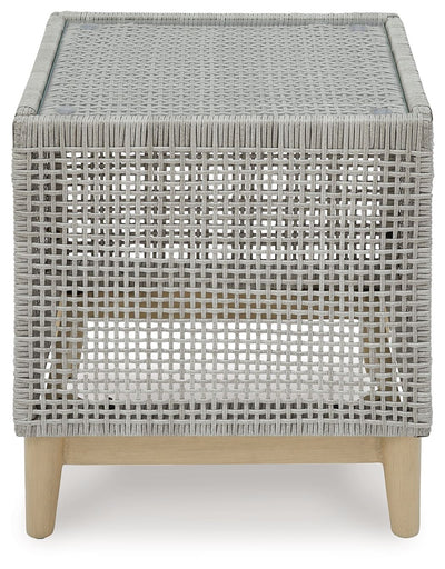 Seton Creek - Gray - Square End Table