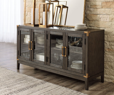 Burkhaus - Dark Brown - Dining Room Server.