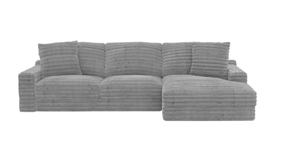 Comfrey - 2 Piece Sofa / RSF Chaise - Moonstruck