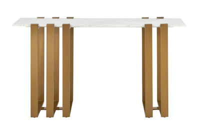 Cleo - Marble Top Console - 2 Cartons.